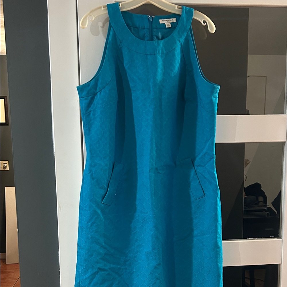 Banana Republic Vibrant Blue Midi Dress